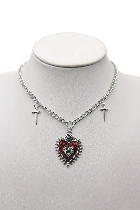 Retro Gothic Love Jewelry Necklace