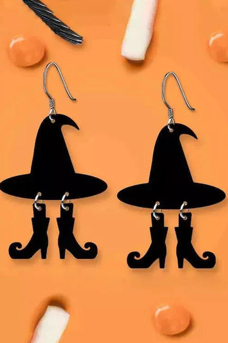 Witch Hat Funny Earrings Accessories