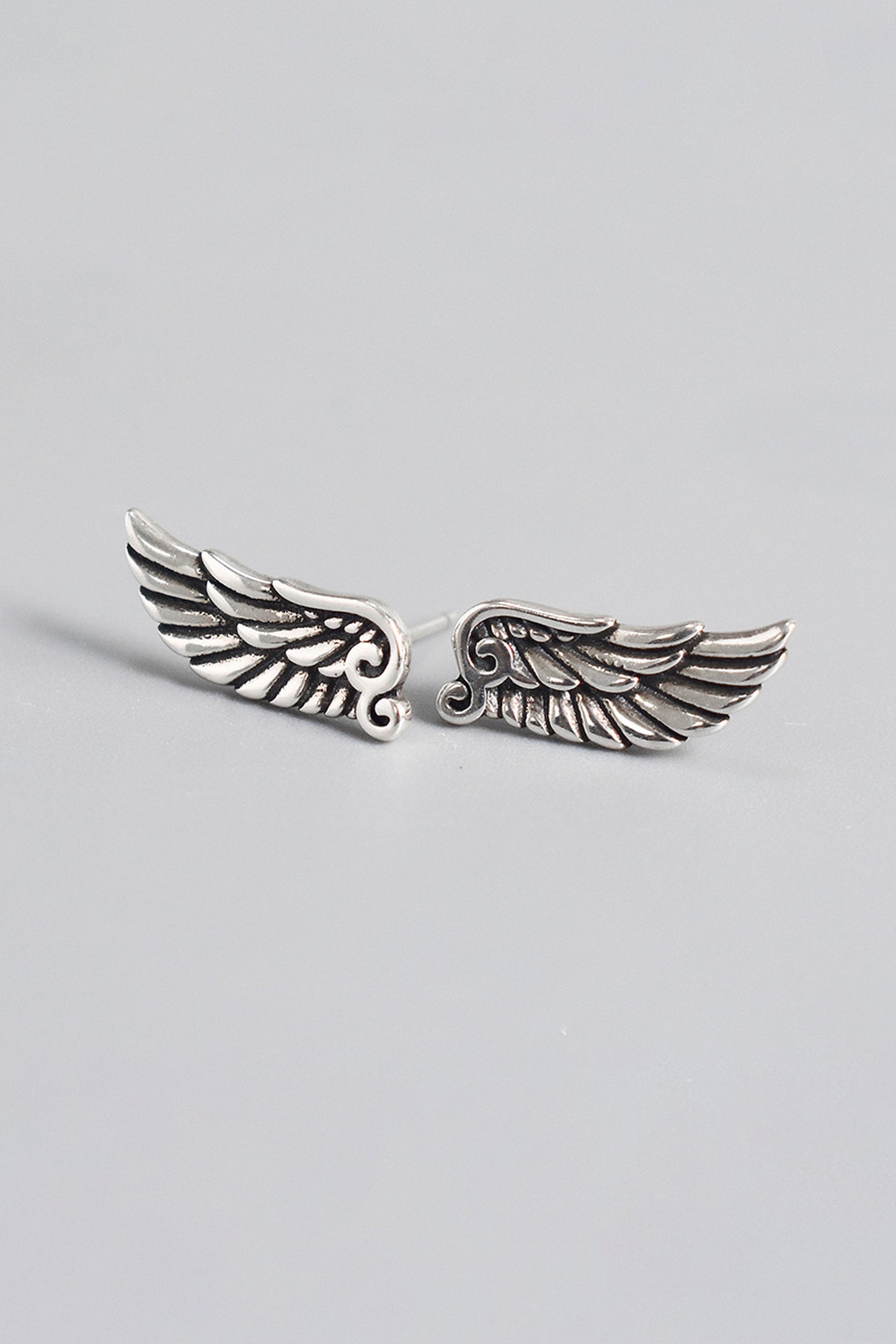 Vintage Wing Stud Earrings