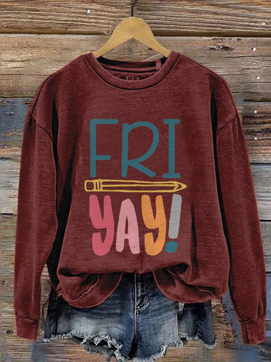 Thanksgiving Gift Women's Printed Sweatshirt