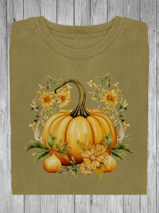 Unisex Thanksgiving Printed Casual Sweatshirt