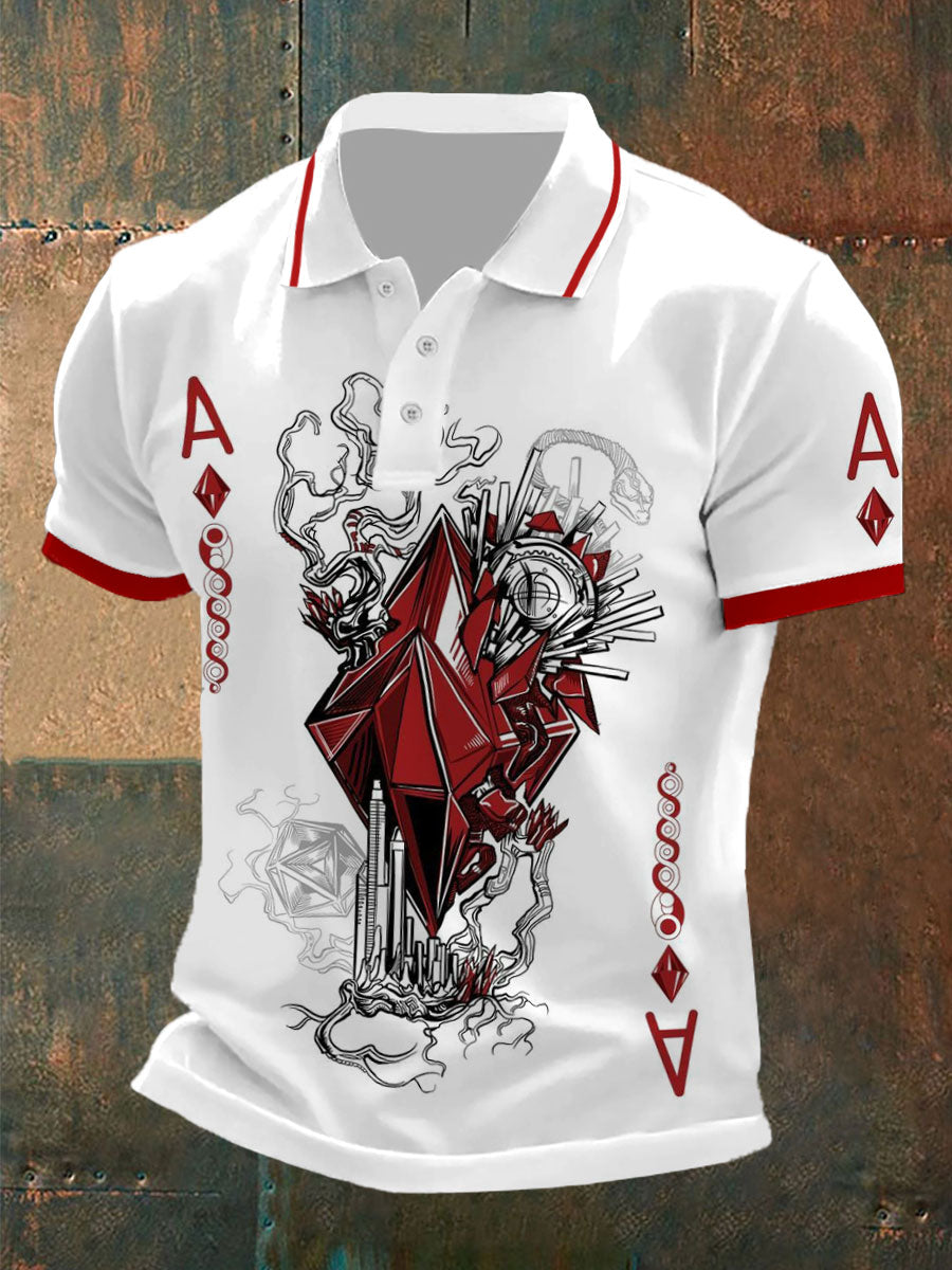 Men's Poker Cubes A tops