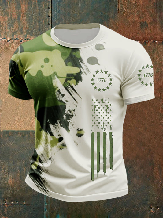 Men's American Flag  T-Shirt