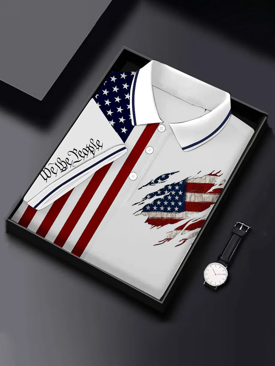 Men's Independence Day We The People 1776 Short Sleeve T-Shirt