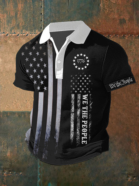 Men's Independence Day We The People 1776 Short Sleeve T-Shirt