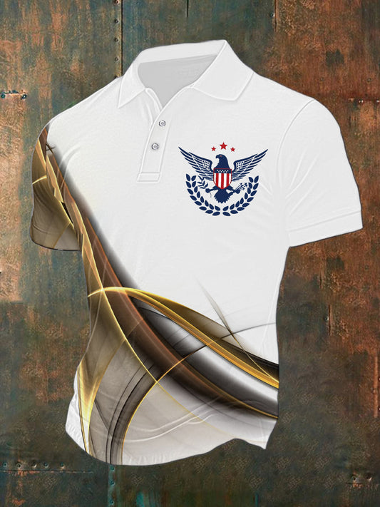 Men's Vintage America Eagle Casual Shirt