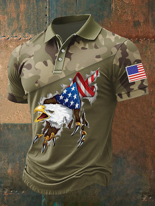 Men's American Flag  T-Shirt