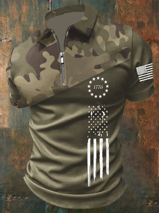 Men's American Flag  T-Shirt