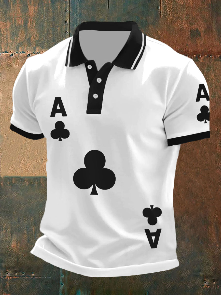 Men's Poker Club A tops