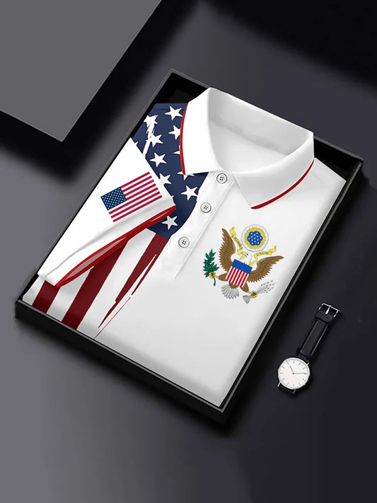Men's USA short sleeve Shirt