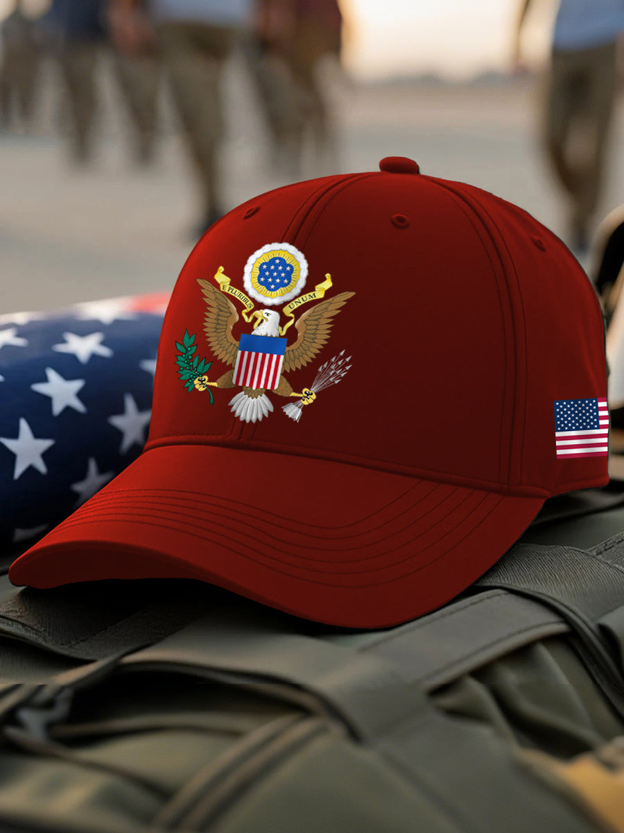 Unisex USA Print Cap