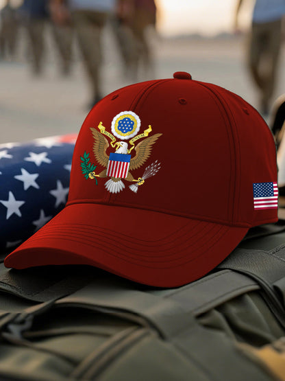 Unisex USA Print Cap