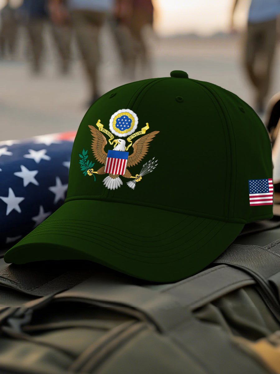 Unisex USA Print Cap