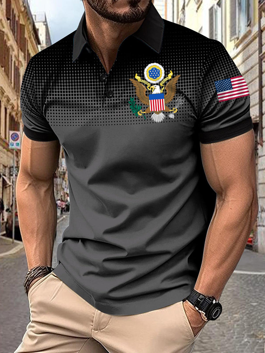 Men's USA short sleeve Shirt