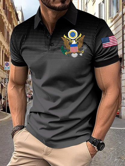 Men's USA short sleeve Shirt