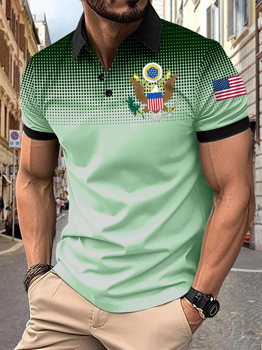 Men's USA short sleeve Shirt
