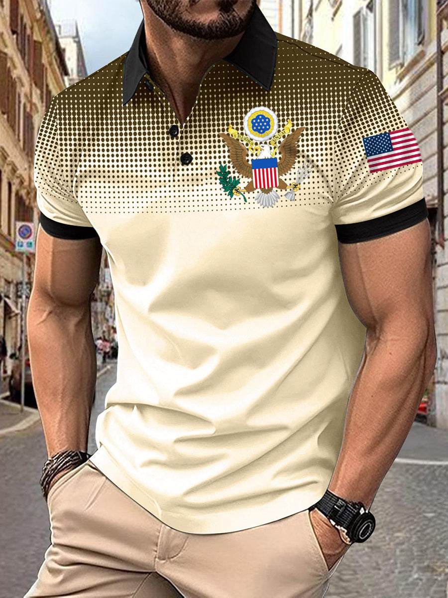 Men's USA short sleeve Shirt