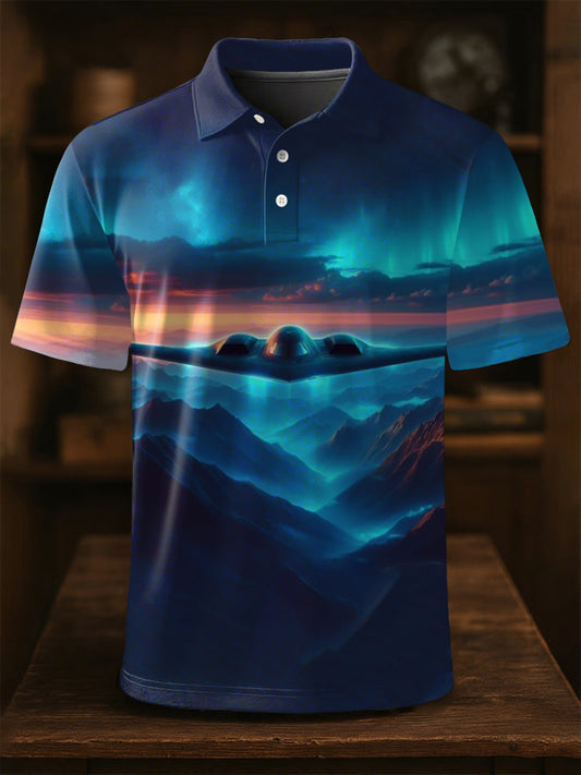 Men's B-2 Spirit Air Force short sleeve shirt