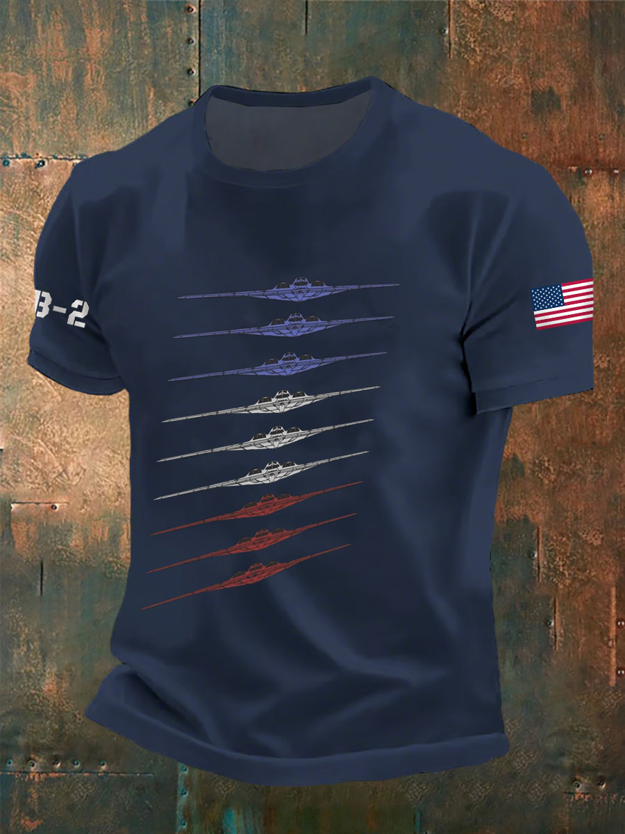 Men's Air Force B-2 short sleeve shirt