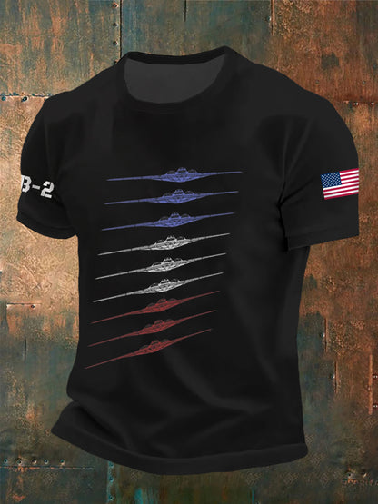 Men's Air Force B-2 short sleeve shirt