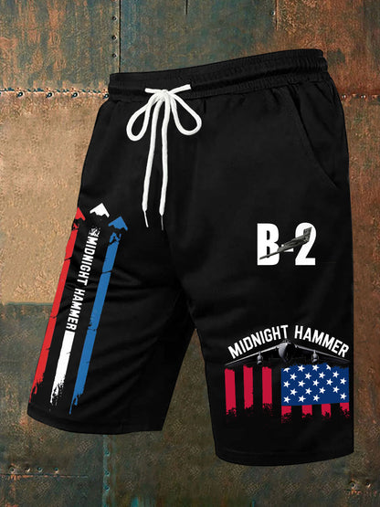 Men's Operation Midnight Hammer B-2 Spirit Shorts