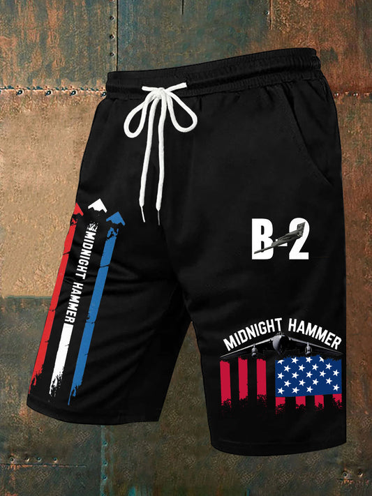 Men's Operation Midnight Hammer B-2 Spirit Shorts