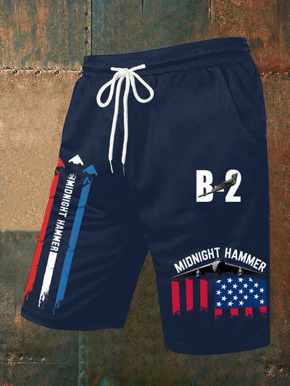 Men's Operation Midnight Hammer B-2 Spirit Shorts