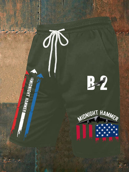 Men's Operation Midnight Hammer B-2 Spirit Shorts