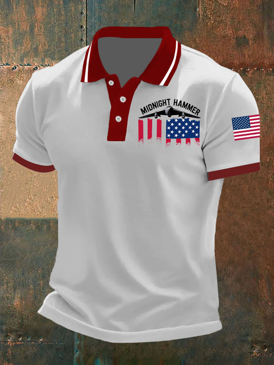 Men's Operation Midnight Hammer B-2 Spirit Short-sleeved Tshirt