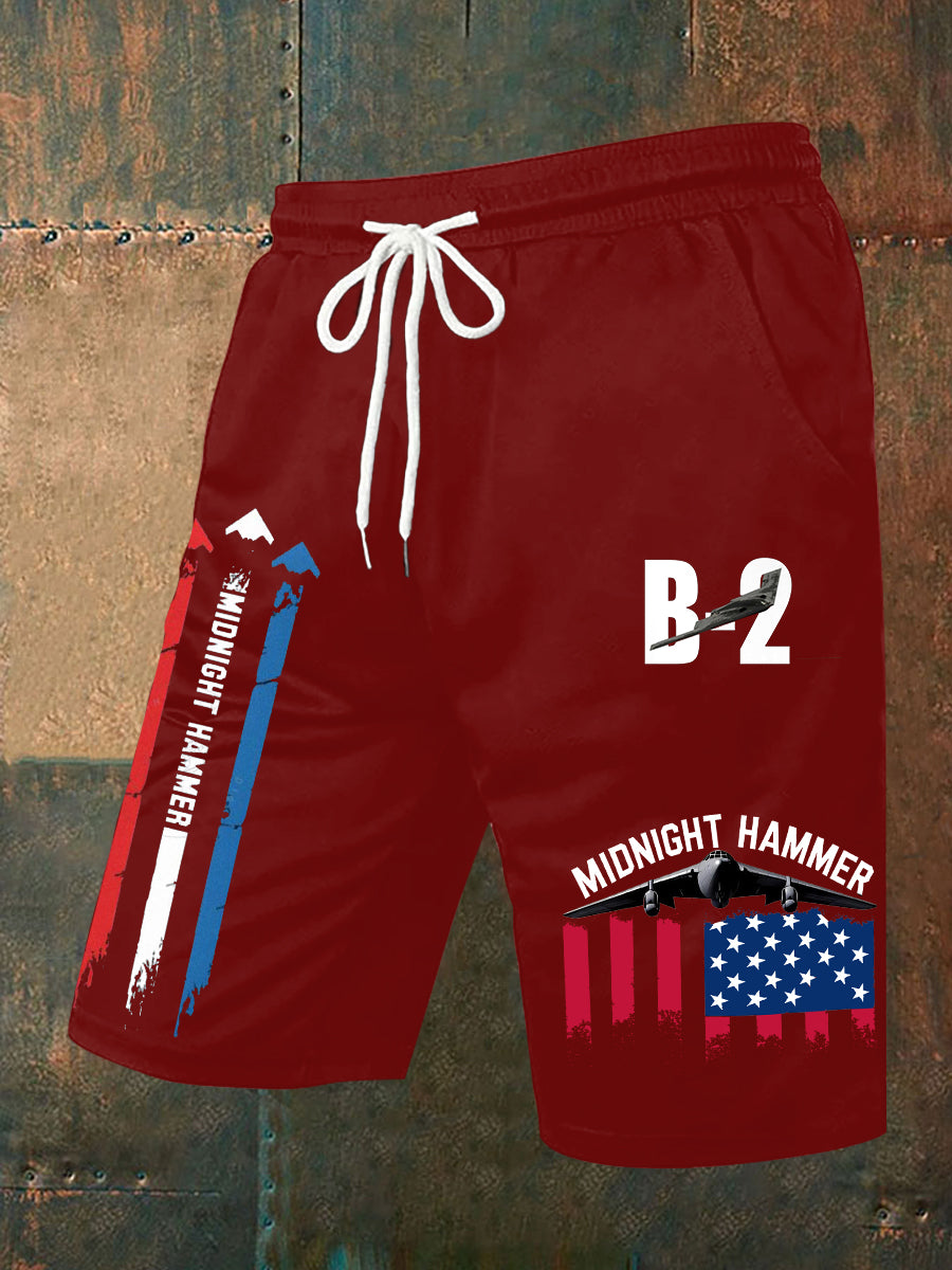 Men's Operation Midnight Hammer B-2 Spirit Shorts