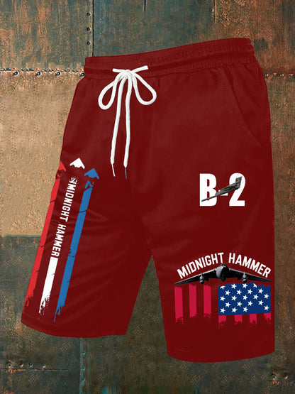 Men's Operation Midnight Hammer B-2 Spirit Shorts