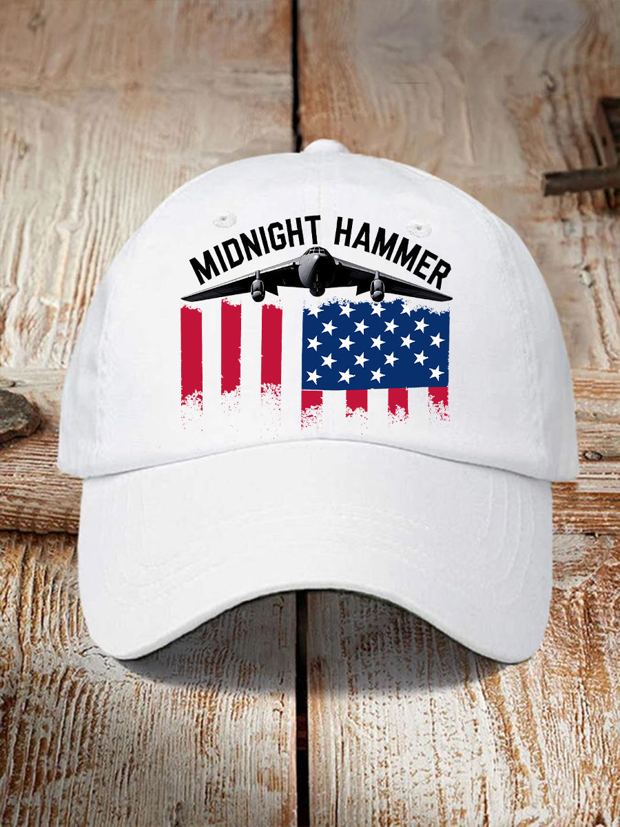 Unisex Operation Midnight Hammer B-2 Spirit Print Hat