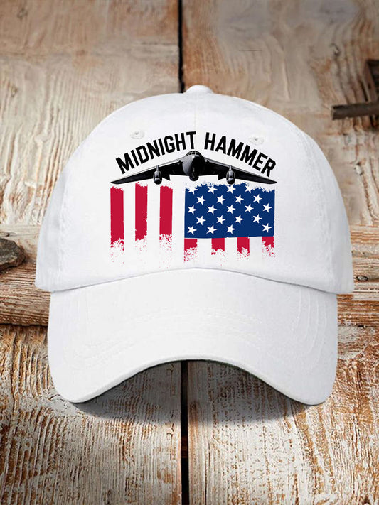 Unisex Operation Midnight Hammer B-2 Spirit Print Hat