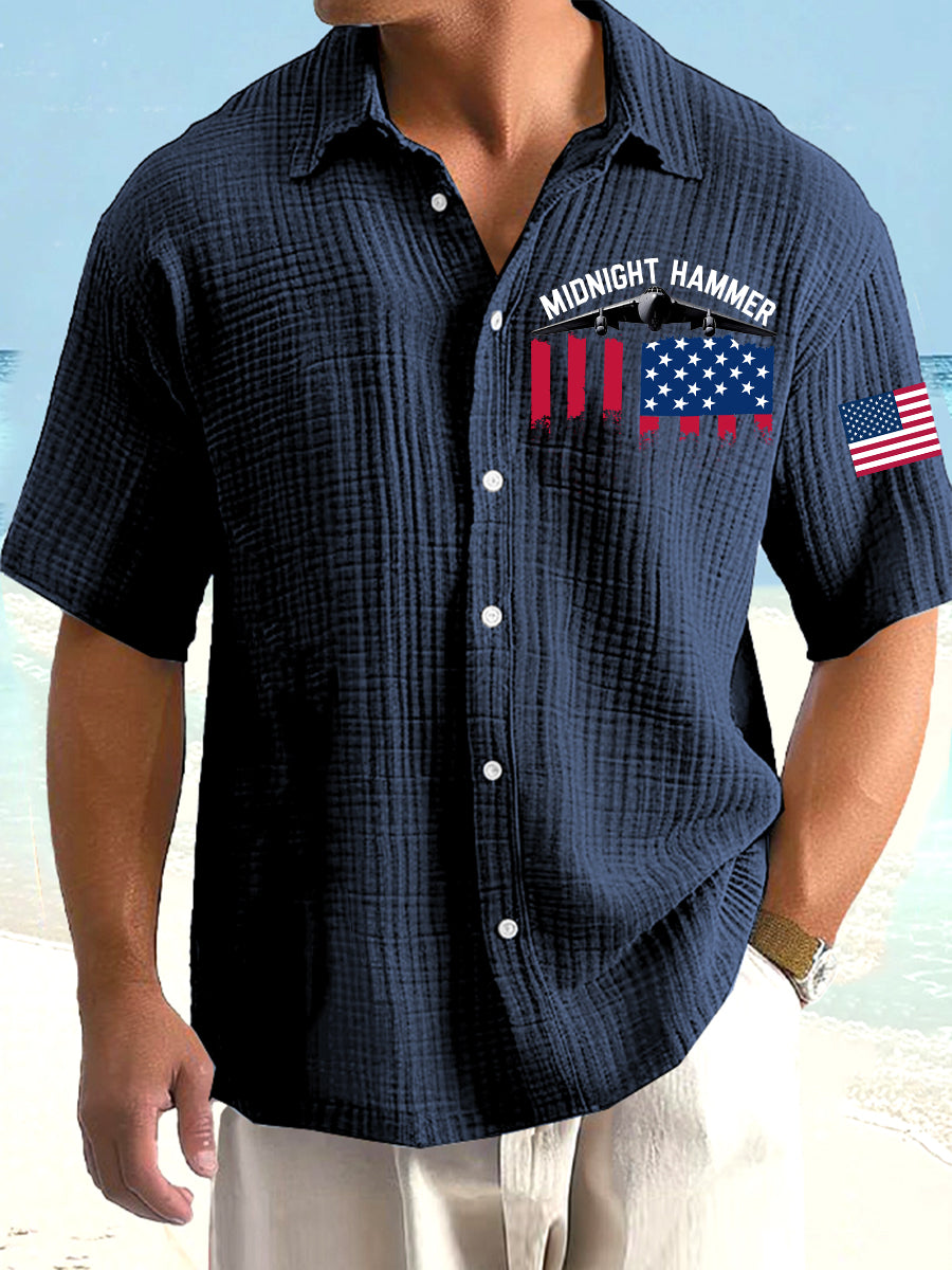 Men's Operation Midnight Hammer Short-sleeved Shirt
