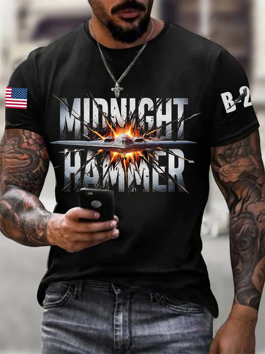 Men's Operation Midnight Hammer Short-sleeved T-shirt