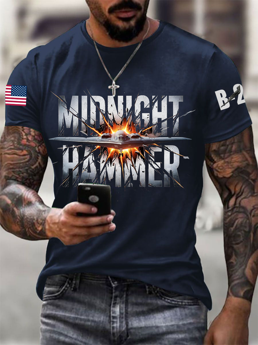 Men's Operation Midnight Hammer Short-sleeved T-shirt