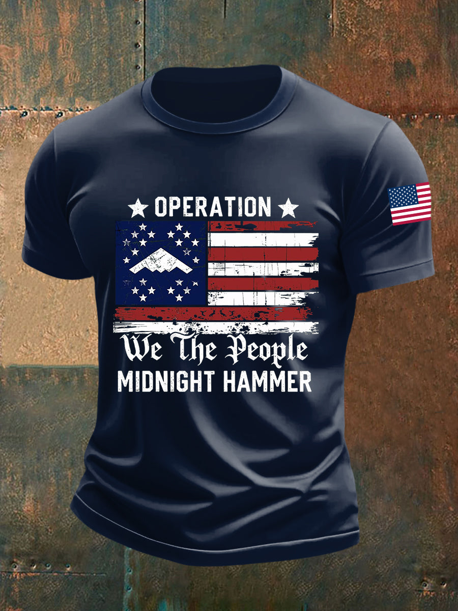 Men's Operation Midnight Hammer Short-sleeved T-shirt