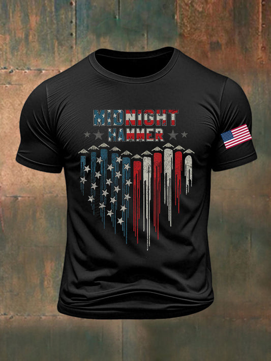 Men's Midnight Hammer B-2 Spirit Printed T-shirt