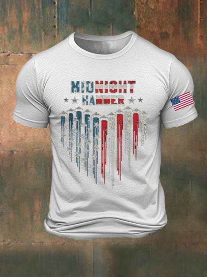 Men's Midnight Hammer B-2 Spirit Printed T-shirt