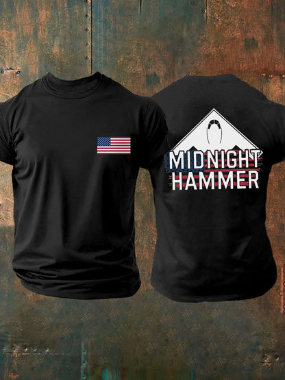 Men's Midnight Hammer B-2 Spirit Printed T-shirt