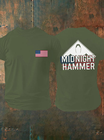Men's Midnight Hammer B-2 Spirit Printed T-shirt