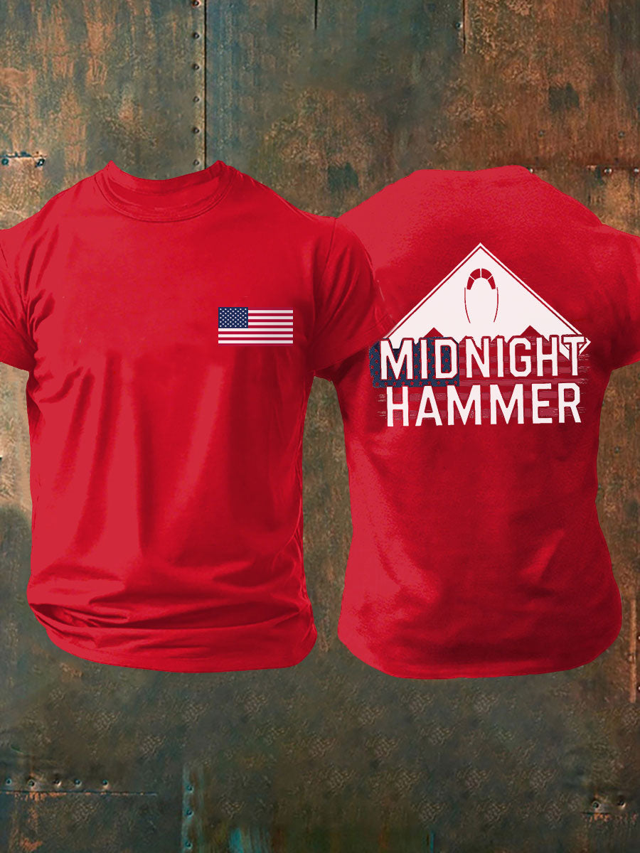 Men's Midnight Hammer B-2 Spirit Printed T-shirt