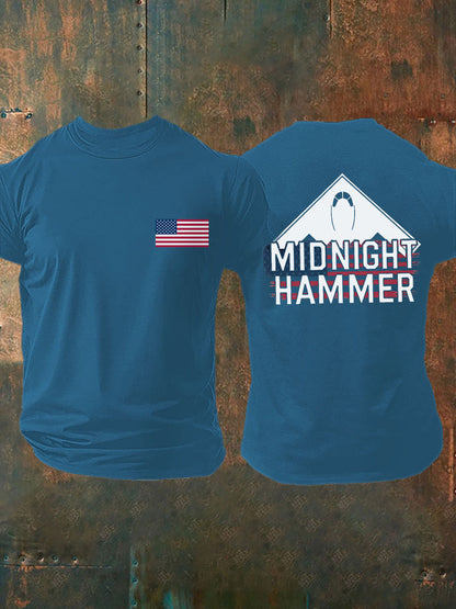 Men's Midnight Hammer B-2 Spirit Printed T-shirt