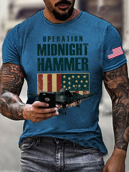 Men's Midnight Hammer B-2 Spirit Printed T-shirt