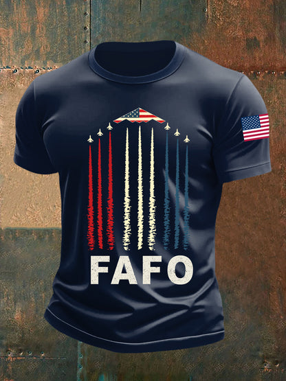 Men's  B-2 Spirit FAFO Short-sleeved T-shirt