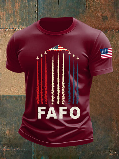 Men's  B-2 Spirit FAFO Short-sleeved T-shirt