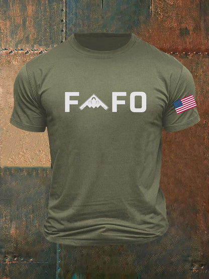 Men's Midnight Hammer FAFO Printed T-shirt