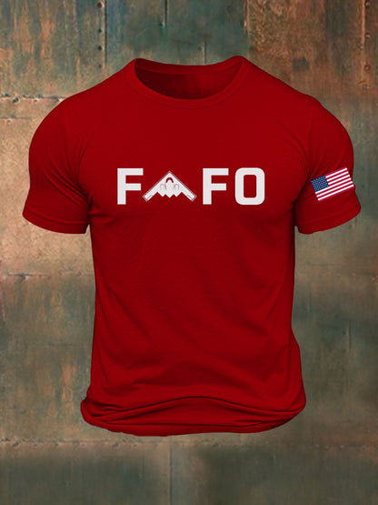 Men's Midnight Hammer FAFO Printed T-shirt