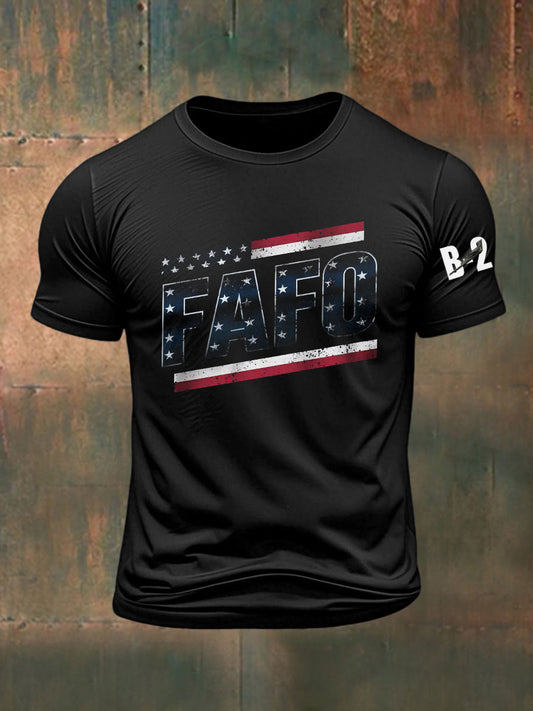 Men's Midnight Hammer FAFO Printed T-shirt