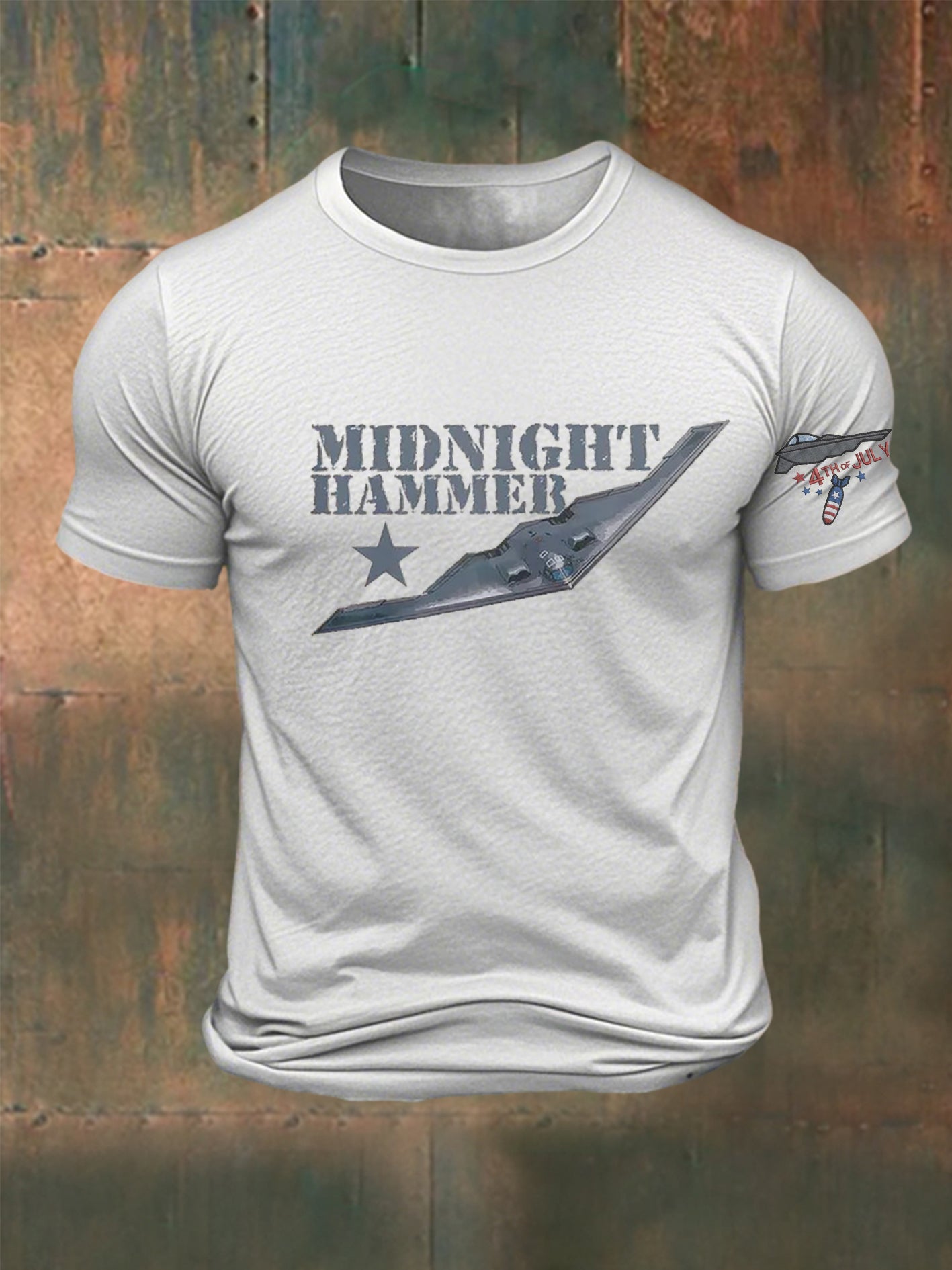 Men's Midnight Hammer Spirit Printed T-shirt